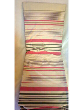 New! Vintage Home Trends King Sheet Set ~ Pink & Cream Stripes ~ cotton / poly